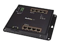 StarTech.com Gigabit Ethernet Switch - Managed 8 Port PoE+ plus 2 SFP Ports, IES101GP2SFW, 34031825, Network Switches