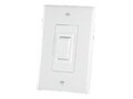 Da-Lite Extra Low Voltage 3 Button Wall Switch, White, 83461, 32184924, Projector Screen Accessories