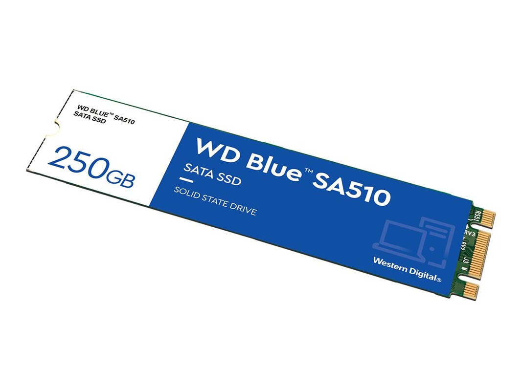 afslappet Sammenlignelig lugtfri Western Digital 250GB WD Blue SA510 SATA 6Gb s M.2 2280 Internal  (WDS250G3B0B)