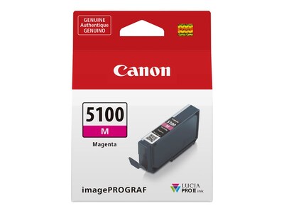 Canon PFI-5100 M, MAGENTA INK TANK, 6954C002                      , 41916168, Ink Cartridges & Ink Refill Kits - OEM