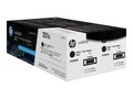 HP 201X (CF400XD) High Yield Black Original LaserJet Toner Cartridges (2-pack), CF400XD, 33683602, Toner and Imaging Components - OEM