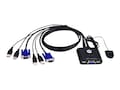 Aten 2-Port USB Cable KVM Switch, CS22U, 9945422, KVM Switches