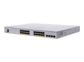 Cisco CBS350-24FP-4G-NA Main Image from Right-angle
