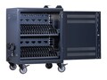 Anywhere Cart 30 Bay LITE Series Configurable Charging Cart w  Basic Charging System, AC-30, 37234564, Computer Carts