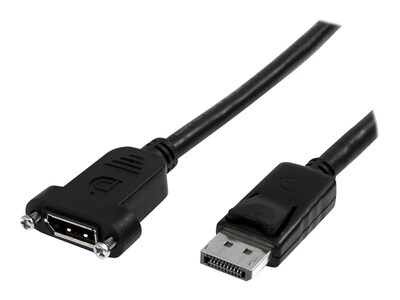 StarTech.com 20 pin DisplayPort M F Panel Mount Extension Cable, 3ft, DPPNLFM3PW, 11862255, Cables StarTech.com 20 pin DisplayPort M F Panel Mount Extension Cable, 3ft, DPPNLFM3PW, 11862255, Cables