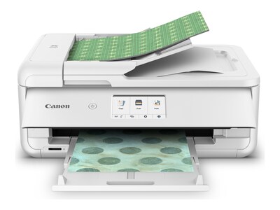 Canon PIXMA TS9521Ca Wireless Home All-in-One Inkjet Printer - White, 2988C052, 41794804, MultiFunction - Ink-Jet Canon PIXMA TS9521Ca Wireless Home All-in-One Inkjet Printer - White, 2988C052, 41794804, MultiFunction - Ink-Jet