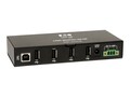 Tripp Lite 4-Port Heavy Duty, Ruggedized USB 2.0 Hub with 15kV ESD Immunity, U223-004-IND, 15156227, USB & Firewire Hubs