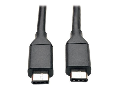 Tripp Lite USB 3.1 Gen2 Type C (USB-C) M M Cable, Black, 3ft, U420-003-G2, 32842704, Cables
