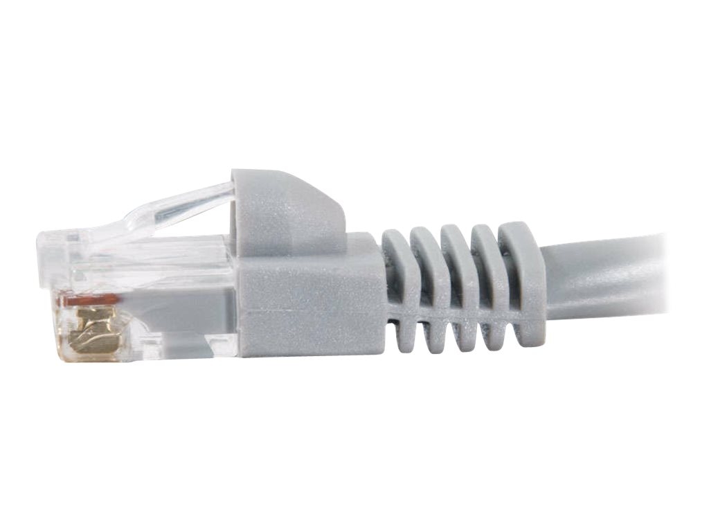 C2G Cat5e Snagless Unshielded (UTP) Network Patch Cable - Gray, 2ft