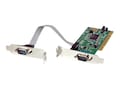 StarTech.com 2-Port Low Profile Serial PCI I O Card Adapter 16550 UART, Plug & Play, PCI2S550_LP, 220144, Remote Access Hardware