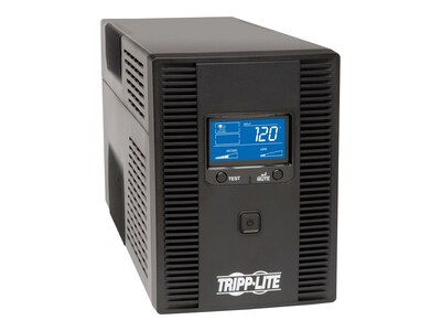 Tripp Lite Smart LCD Tower 1300VA 720W UPS AVR 120V USB RJ-45 (Smart1300LCDT), SMART1300LCDT, 15196860, Battery Backup/UPS