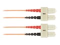 Black Box SC-SC 50 125 OM2 Multimode PVC Fiber Cable, Orange, 5m, FOCMR50-005M-SCSC-OR, 41052888, Cables Black Box SC-SC 50 125 OM2 Multimode PVC Fiber Cable, Orange, 5m, FOCMR50-005M-SCSC-OR, 41052888, Cables