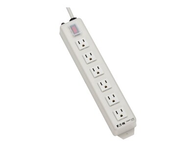Tripp Lite Multiple Outlet Strip Metal Housing (6) Outlet, TLM606NC, 6935051, Power Strips