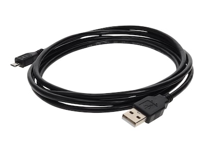 AddOn USB 2.0 Type A Male to Micro-USB 2.0 Type B Male Cable, Black, 6, USB2MICROUSB6IN, 41059467, Cables AddOn USB 2.0 Type A Male to Micro-USB 2.0 Type B Male Cable, Black, 6, USB2MICROUSB6IN, 41059467, Cables