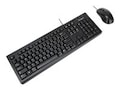 Targus Corporate USB Wired Keyboard & Mouse Bundle, BUS0067, 6801183, Keyboard/Mouse Combinations