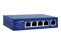 4Xem 4-Port 10 100MBPS PoE Switch, 4XLS5004P, 15301543, Network Switches