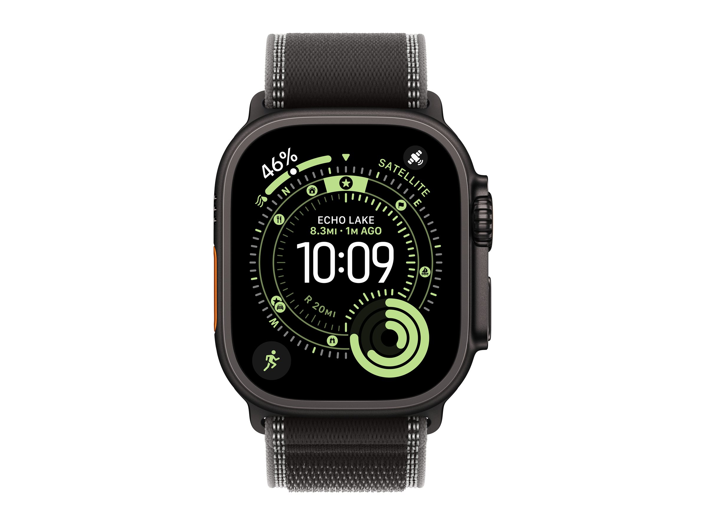 Apple Watch Ultra 3, GPS + Cellular, 49mm, Black Titanium Case