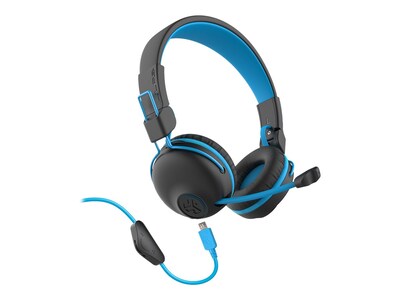 JLab JBuddies Play Gaming Kids Headset, GHBJPLAYRBLKBLU4, 41613264, Headsets (w/ microphone)