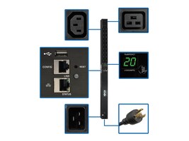 Tripp Lite PDUMNV20HV2LX Main Image from Front