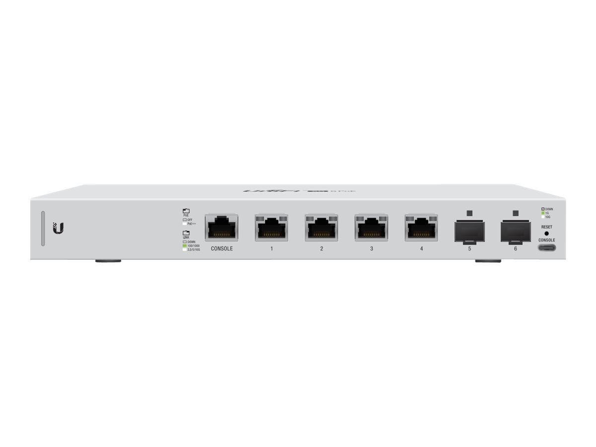 Ubiquiti UniFi US-XG-6POE DM Managed Switch 4x10GbE RJ-45 PoE++