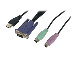L-Com PS2/USB-4C Main Image from Right-angle