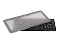 Cherry EZ Clean Flat Silicone Keyboard Cover, Black Bezel, KBCF41002, 14624287, Protective & Dust Covers