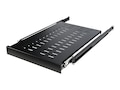 CyberPower Carbon Rack Shelf 1U x 25 Sliding Shelf, Black, CRA50003, 33221184, Rack Mount Accessories