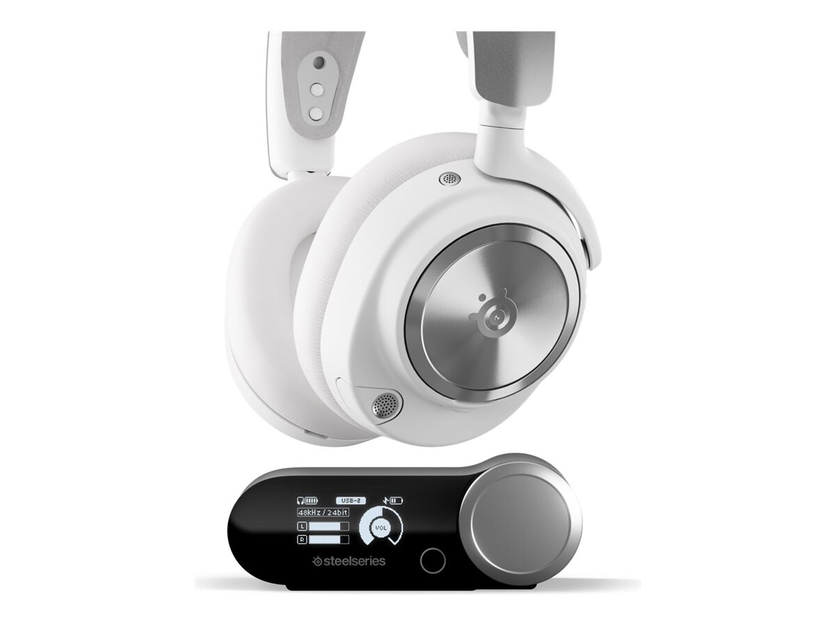 Steelseries Arctis Nova Pro Wireless P Headset - White (61526 )