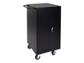 Luxor 18-Unit Tablet Laptop Charging Cart, Black, LLTP18-B, 33730931, Computer Carts