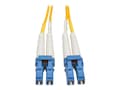 Tripp Lite LC-LC 9 125 Singlemode Duplex Fiber Patch Cable, Yellow, 6m, N370-06M, 31866069, Cables Tripp Lite LC-LC 9 125 Singlemode Duplex Fiber Patch Cable, Yellow, 6m, N370-06M, 31866069, Cables