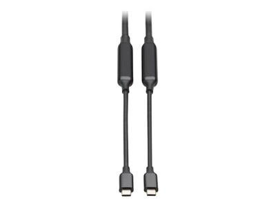 Tripp Lite 8K 60Hz USB 3.2 Gen 2 (10 Gbps) USB-C 60W PD Charging Cable, Black, 5m, U420-05M-G2                   , 41911361, Cables