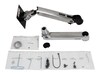 Ergotron LX Arm, Extension & Collar Kit, Polished Aluminum, 97-940-026, 20727258, Mounting Hardware - Miscellaneous
