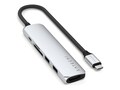 Satechi 6-in-1 USB-C Slim Multi-Port Dock, ST-P6SS                       , 41806542, Docking Stations & Port Replicators