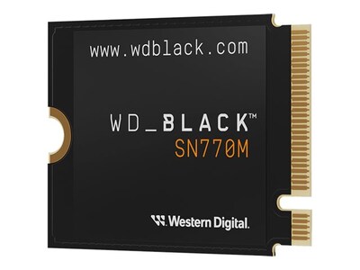 SanDisk 1TB WD_BLACK SN770M NVMe PCIe Gen4 x4 M.2 2230 Internal Solid State Drive, WDS100T3X0G, 41758321, Solid State Drives - Internal
