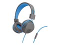 JLab JBUDDIES Studio On-Ear Kids Headphones - Graphite Blue, HJKSTUDIORGRYBLU6, 41530511, Headsets (w/ microphone)