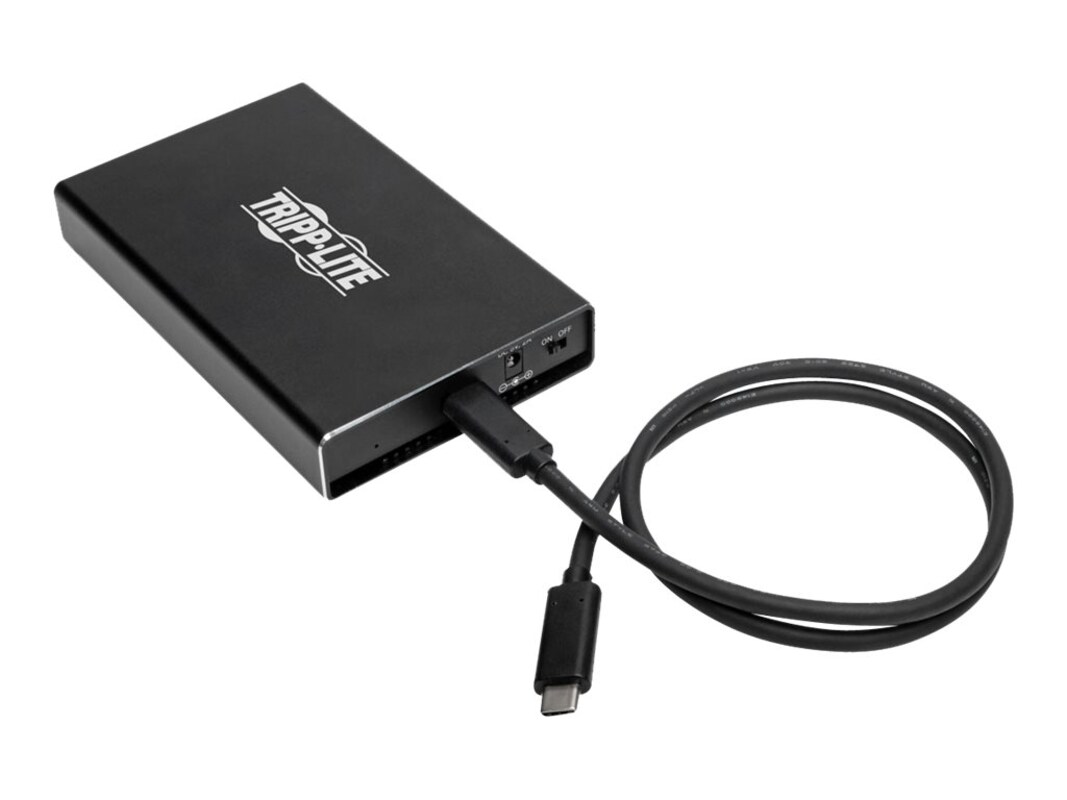 Tripp Lite USB Gen 2 SSD HDD to USB-C Enclosure (U457-025-SATAG2)
