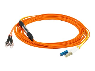 AddOn Fiber Conditioning Patch Cable, (2) ST 50 125 to (1) LC 62.5 125 & (1) LC 9 125, 10m, ADD-MODE-STLC6-10, 15641927, Cables