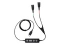 Jabra Link 265 USB QD Training Cable, 265-09, 18126584, Headphone & Headset Accessories