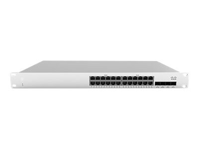 Cisco Meraki MS210-24 1U RM Cloud Managed Switch 24xGbE 4xGbE SFP 1xPSU, MS210-24-HW, 34732429, Network Switches