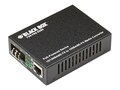 Black Box PoE PD Media Converter Duplex 10BASE-T, LPD504A, 41155332, Network Bridges