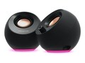 Creative Labs Pebble Pro 2.0 Bluetooth Desktop Speakers - Black, 51MF1710AA000                 , 41958414, Speakers - PC
