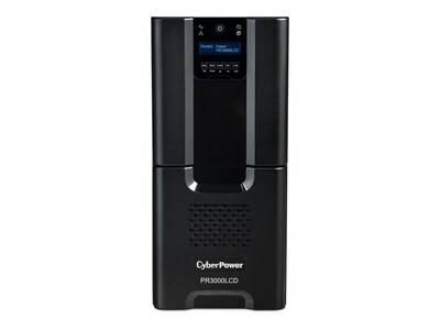 CyberPower Smart App 3000VA 2700W Pure Sine Wave UPS (PR3000LCD), PR3000LCD, 15155259, Battery Backup/UPS