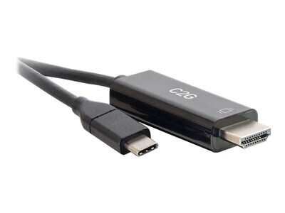 C2G USB Type C to HDMI 4K Adapter Cable, 6ft, 26889, 35367806, Cables