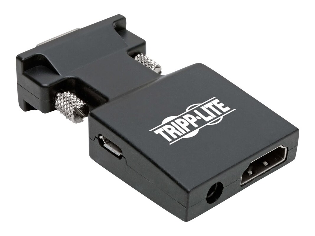 Tripp Lite HDMI to VGA M Active Converter with Audio, 1920 x (P131-000-A-DISP)