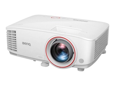 BenQ TH671ST 1080p DLP Short Throw Home Theater & Gaming Projector, 3000 Lumens, White, TH671ST, 34643397, Projectors