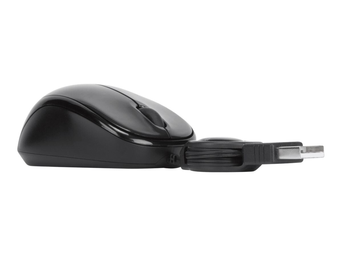 TARGUS - Mouse Ottico AMU75EU con cavo USB retrattile 100 DPI Colore  Nero-Grigio - ePrice