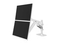 Ergotron LX Pro Dual Monitor Stacking Arm for Displays up to 27 - White, 45-690-290                    , 41881016, Stands & Mounts - Desktop Monitors