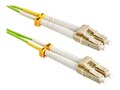 Axiom LC-LC Wide Band 50 125 OM5 Multimode Duplex Fiber Optic Cable, 6m, LCLCOM5MD6M-AX, 38327789, Cables