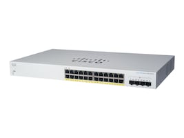 Cisco CBS220-24P-4G-NA Main Image from Right-angle