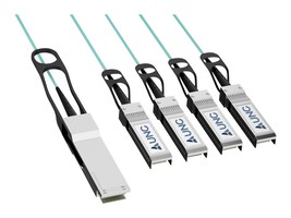 UNC Group QSFP-4X25G-AOC3M-U Main Image from Left-angle